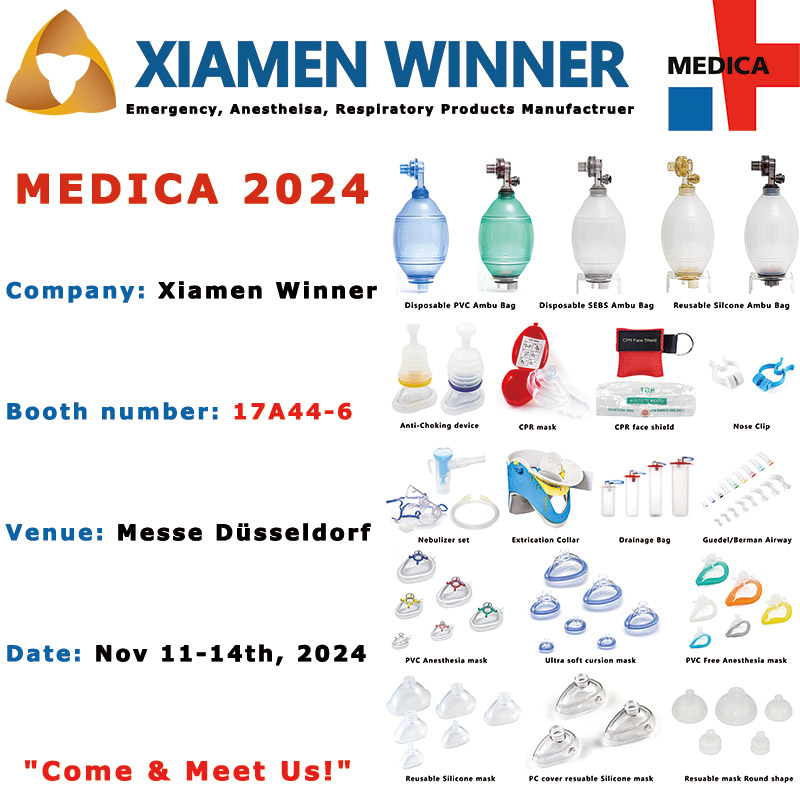 Xiamen Winner Medical presentará soluciones de emergencia, anestesia y respiratorias de vanguardia en MEDICA 2024